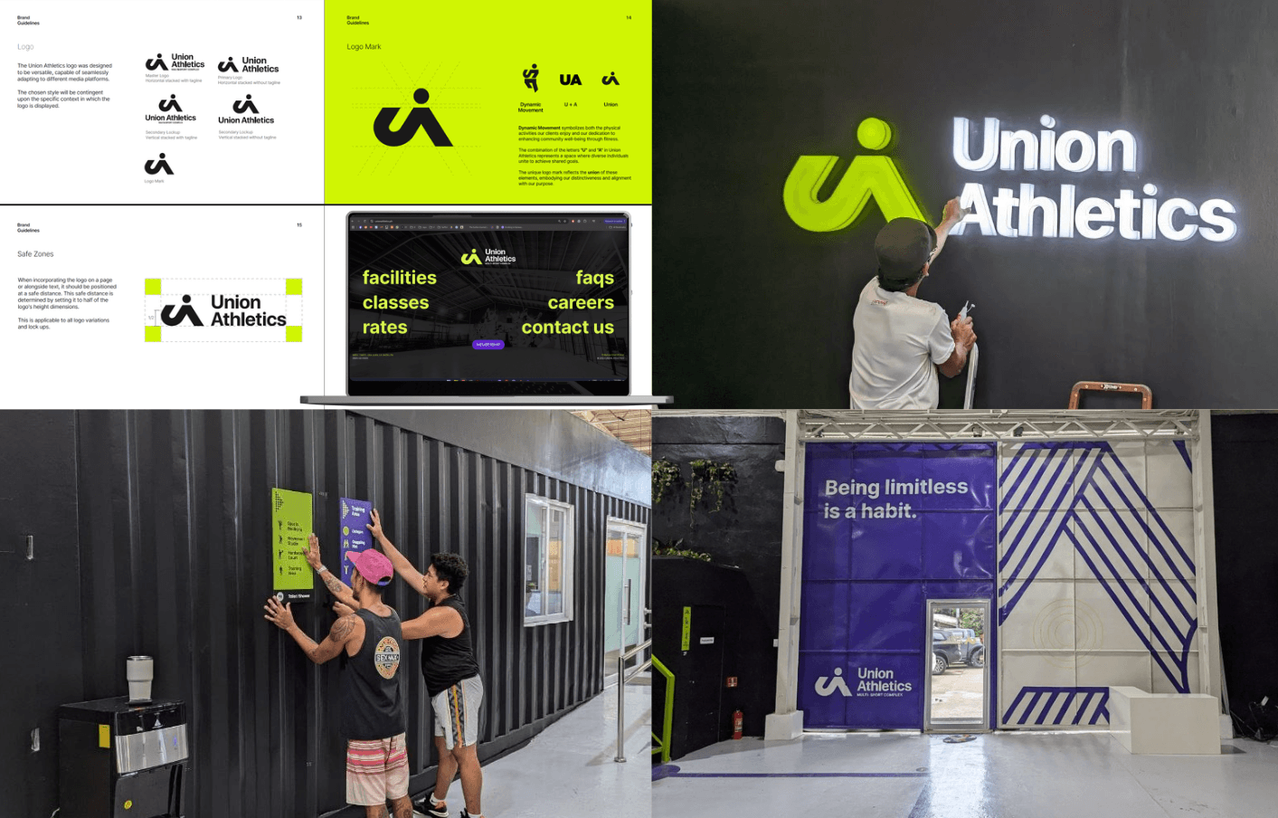 Portfolio showcase for Union Athletics Multi-Sport Complex